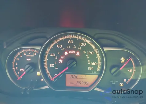 2017 Toyota Yaris L из США, поврежденный, VIN VNKKTUD3XHA075460